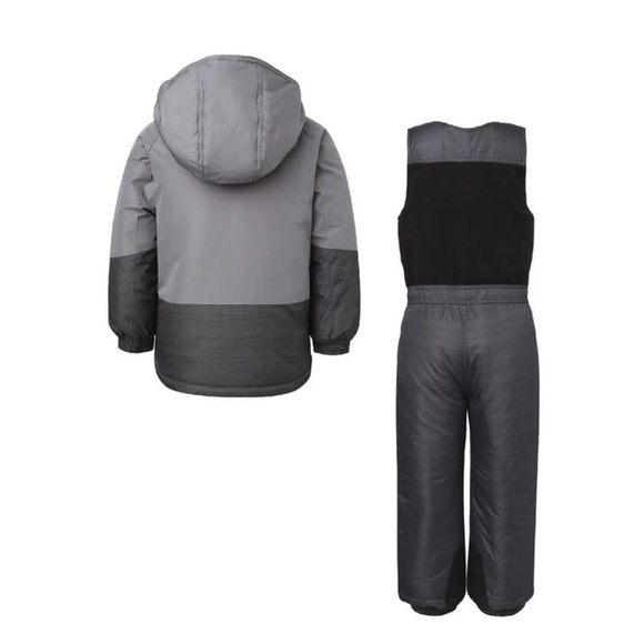 NWT Snozu Kids 2 Pc Snowsuit Jacket and Bib Pant - Picture 2 of 3